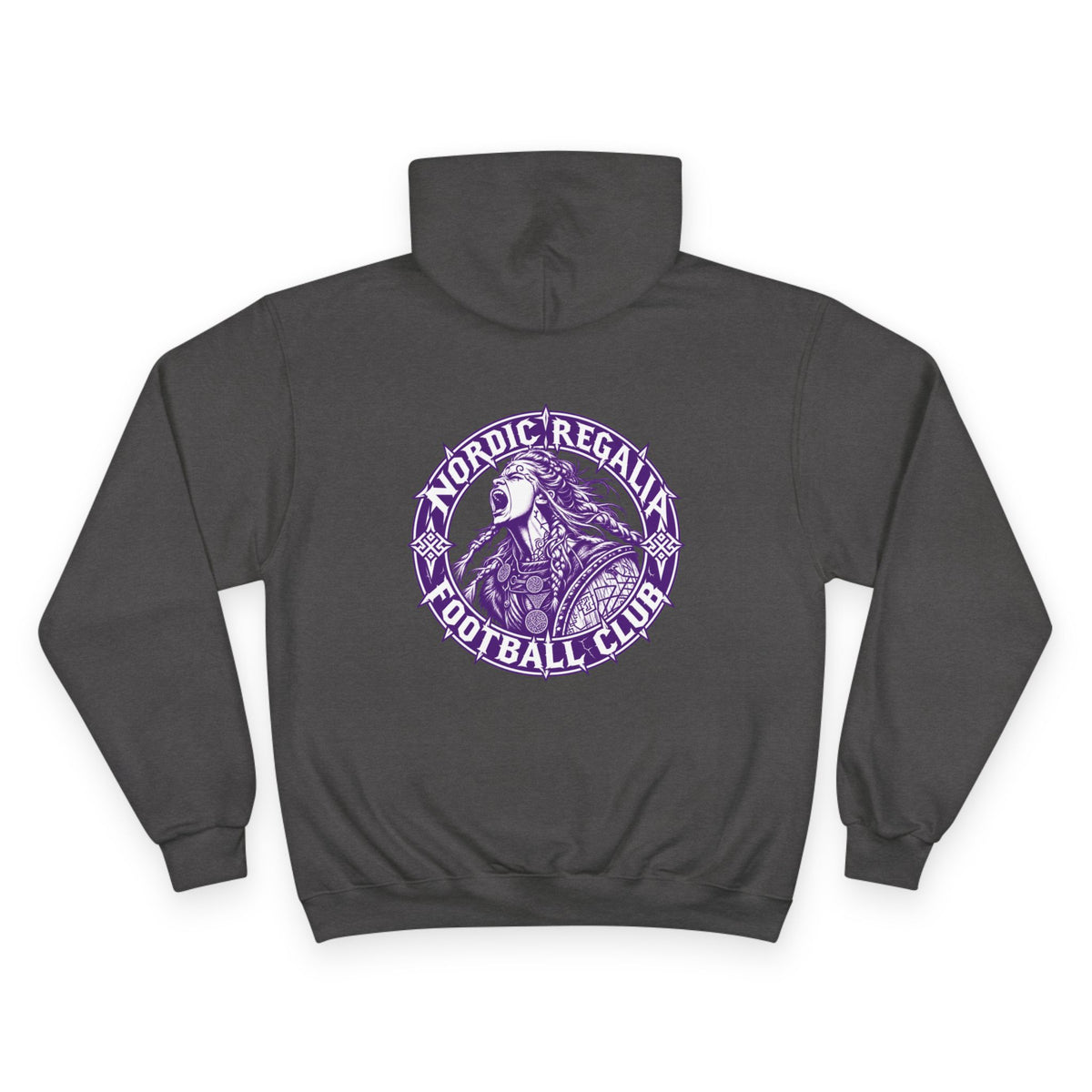 Nordic Regalia Football Club Shield Maiden Hoodie