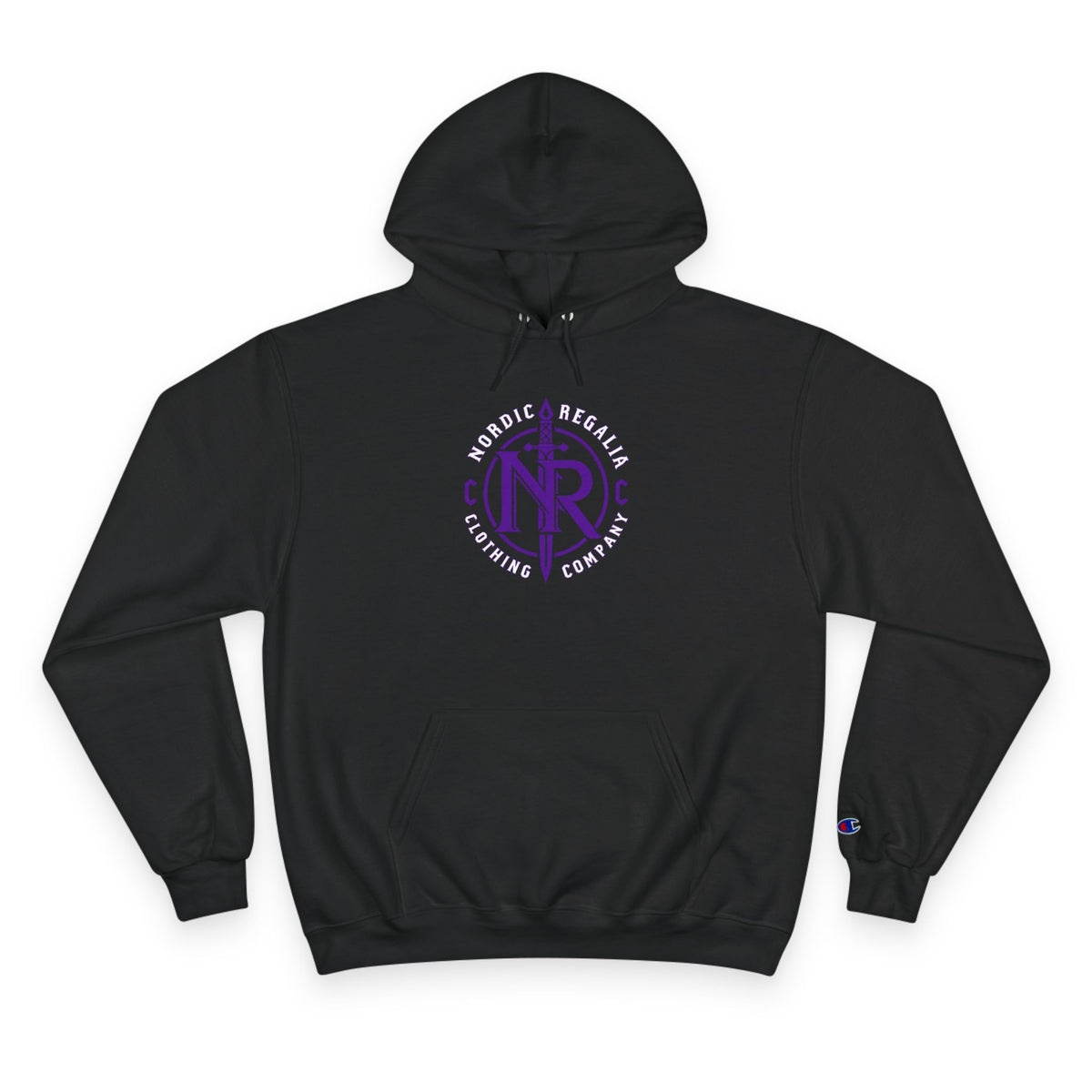 Nordic Regalia Football Club Shield Maiden Hoodie