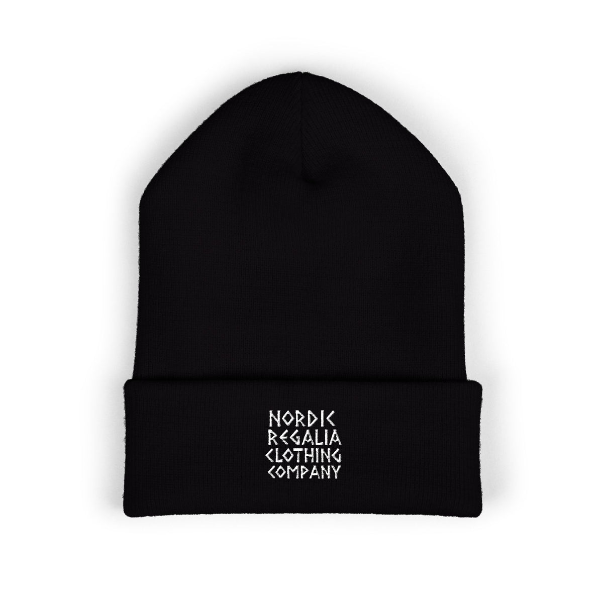 Embroidered Cuffed Beanie