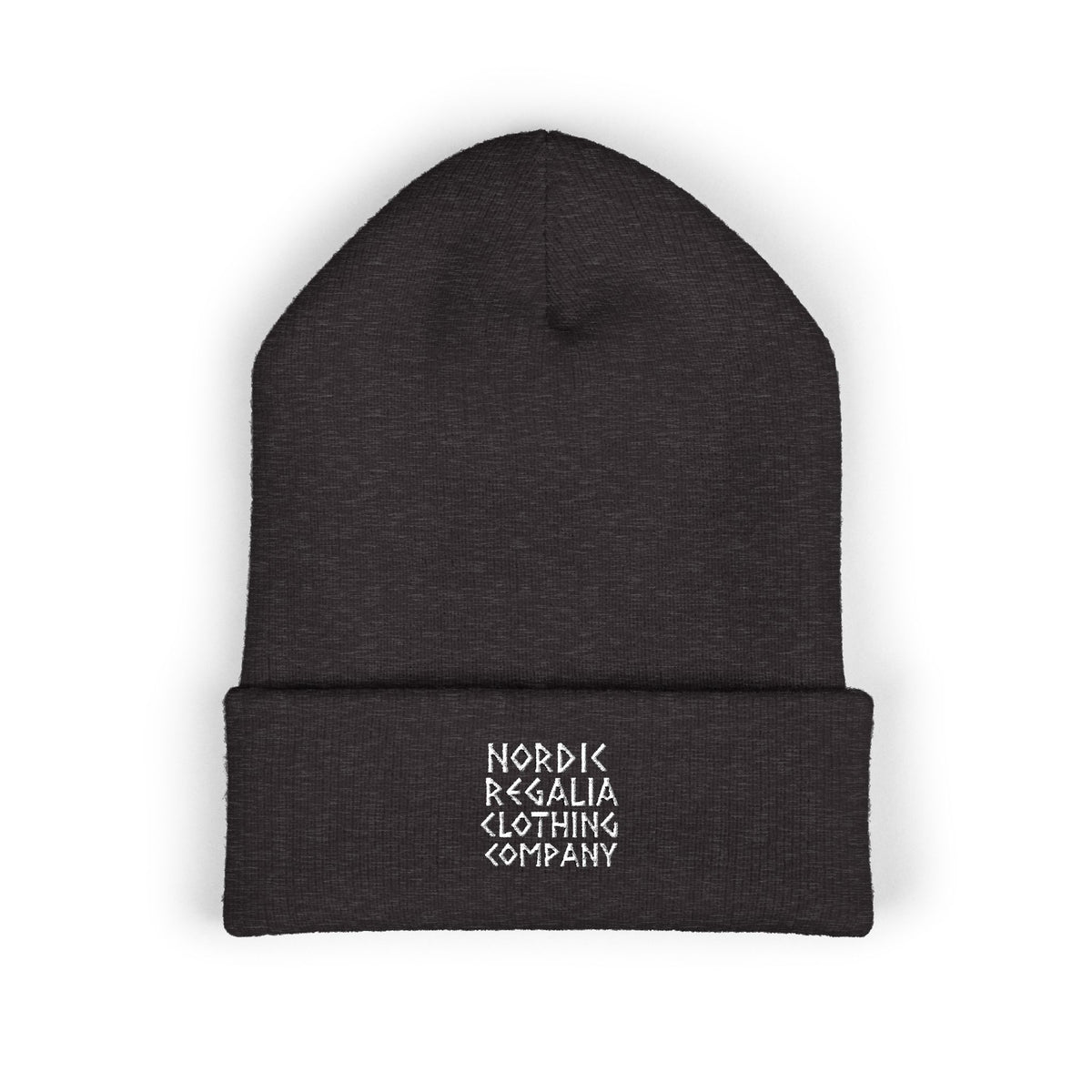 Embroidered Cuffed Beanie