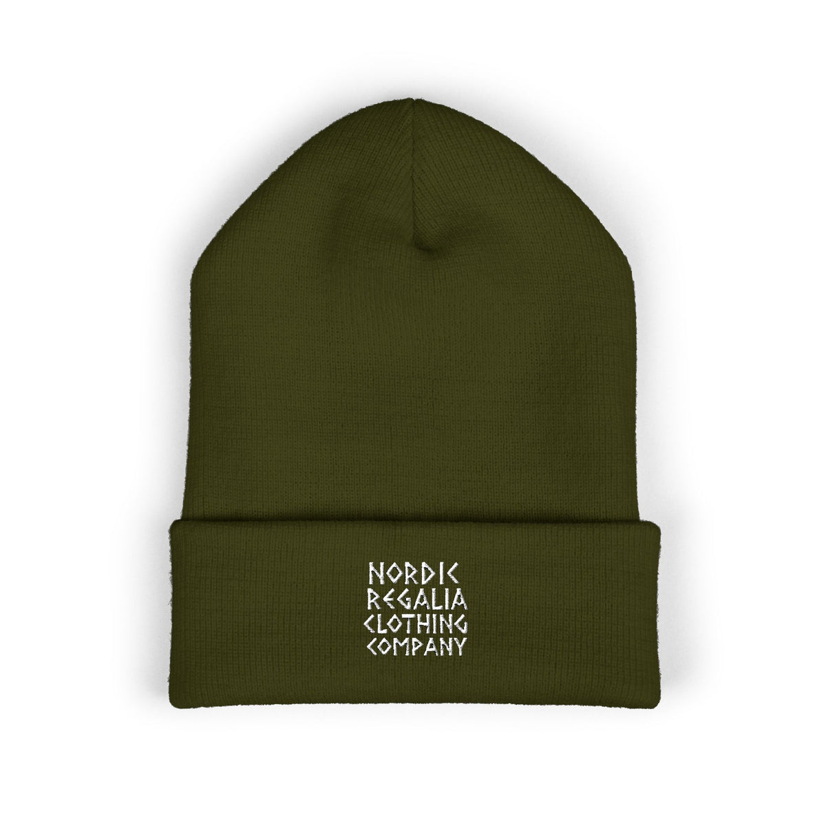 Embroidered Cuffed Beanie
