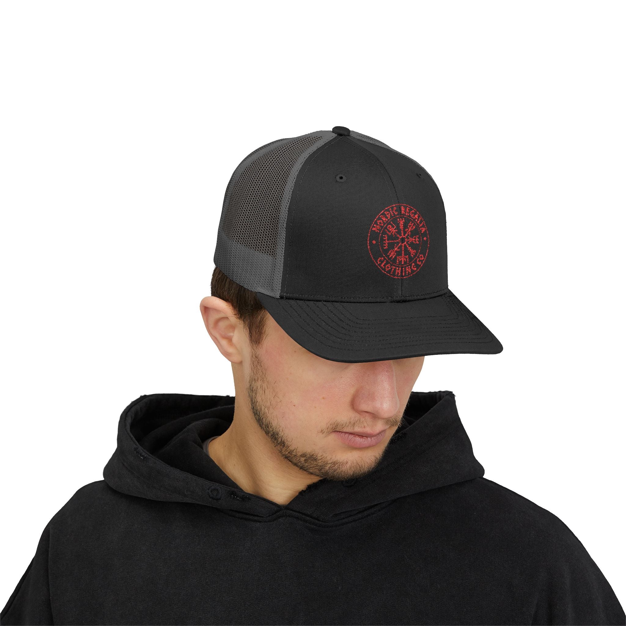 Nordic Vegvísir Trucker Cap