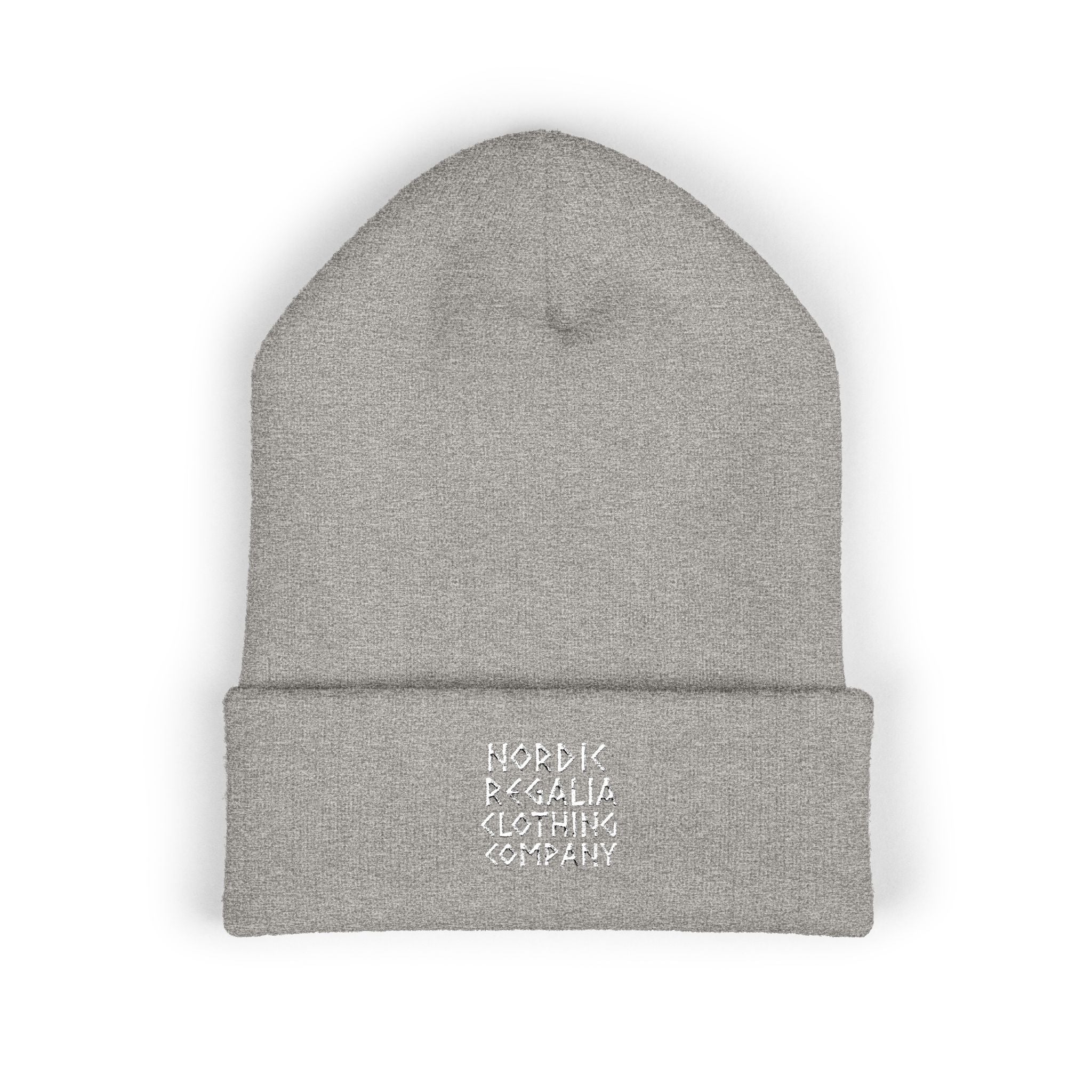 Embroidered Cuffed Beanie