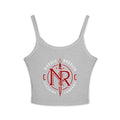 Nordic Regalia Crop Tank Top — Red Sword Emblem