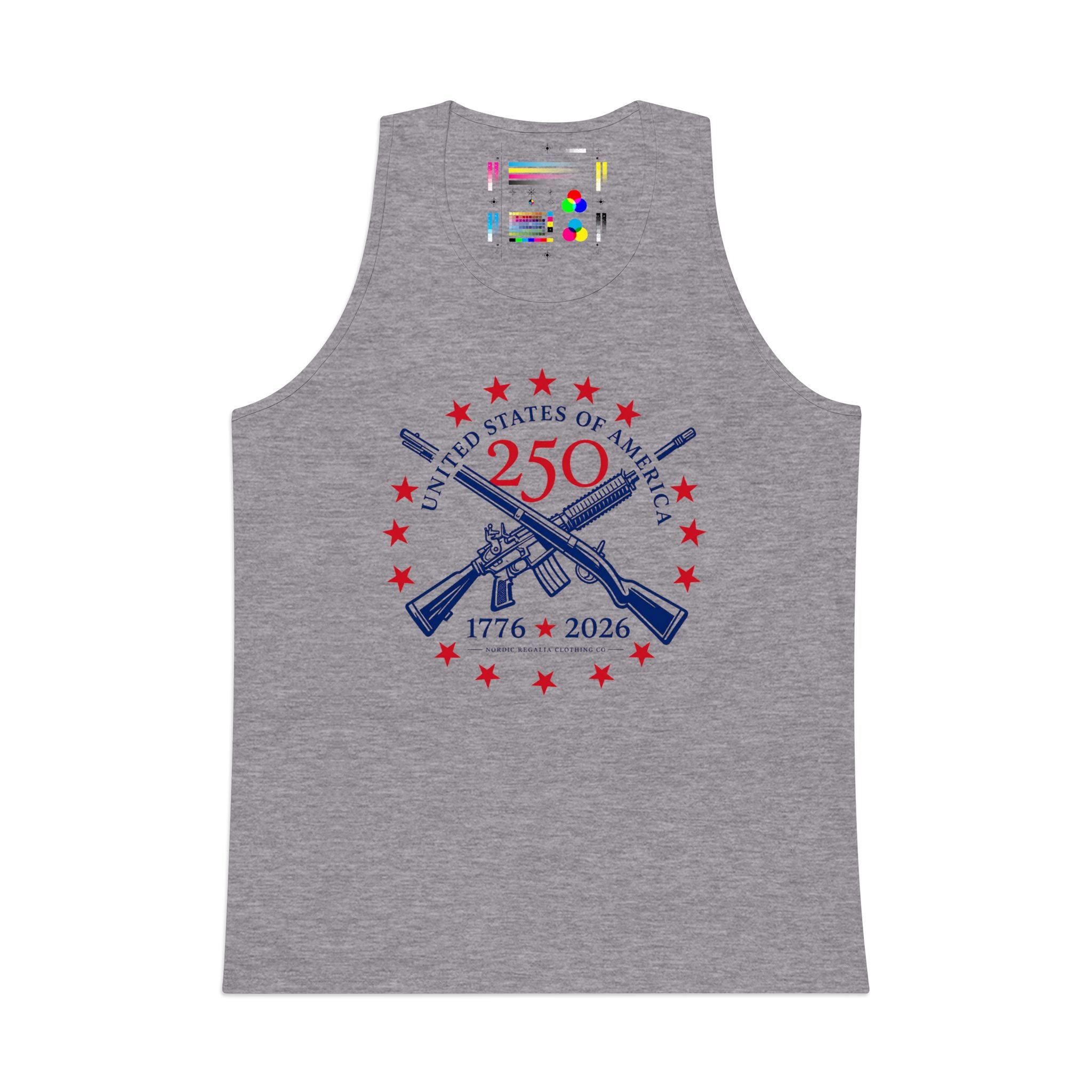 250th Anniversary Rifle Crest - Tank Top