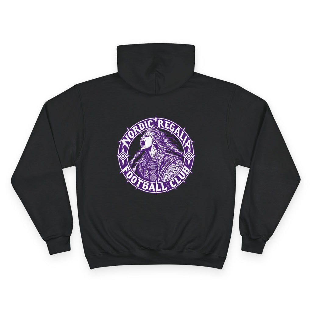 Nordic Regalia Football Club Shield Maiden Hoodie