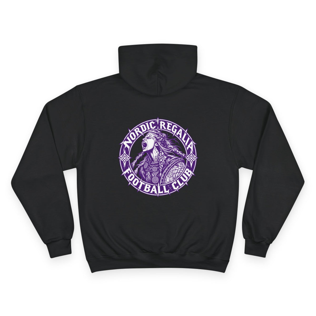 Nordic Regalia Football Club Shield Maiden Hoodie