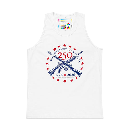 250th Anniversary Rifle Crest - Tank Top
