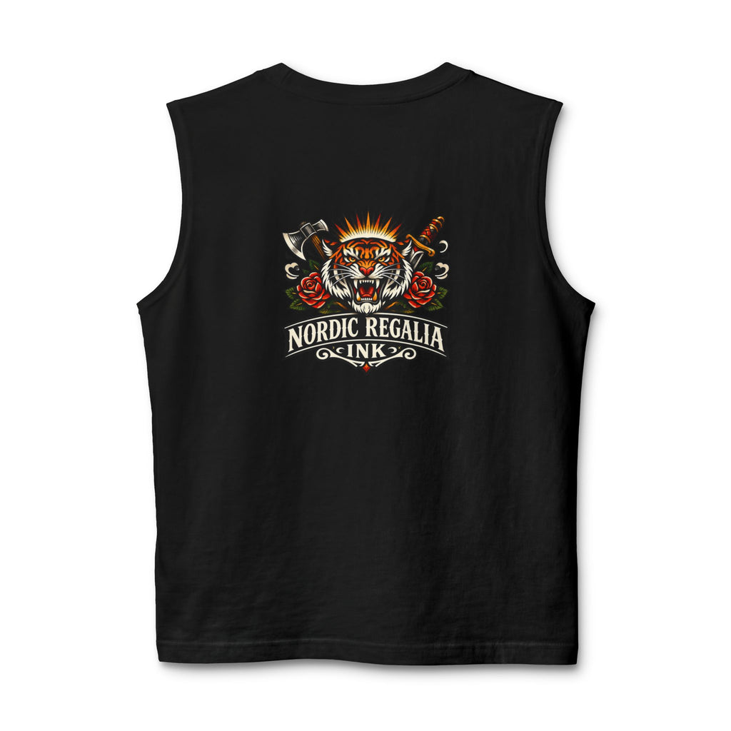 Nordic Regalia Ink Tiger Muscle Tank