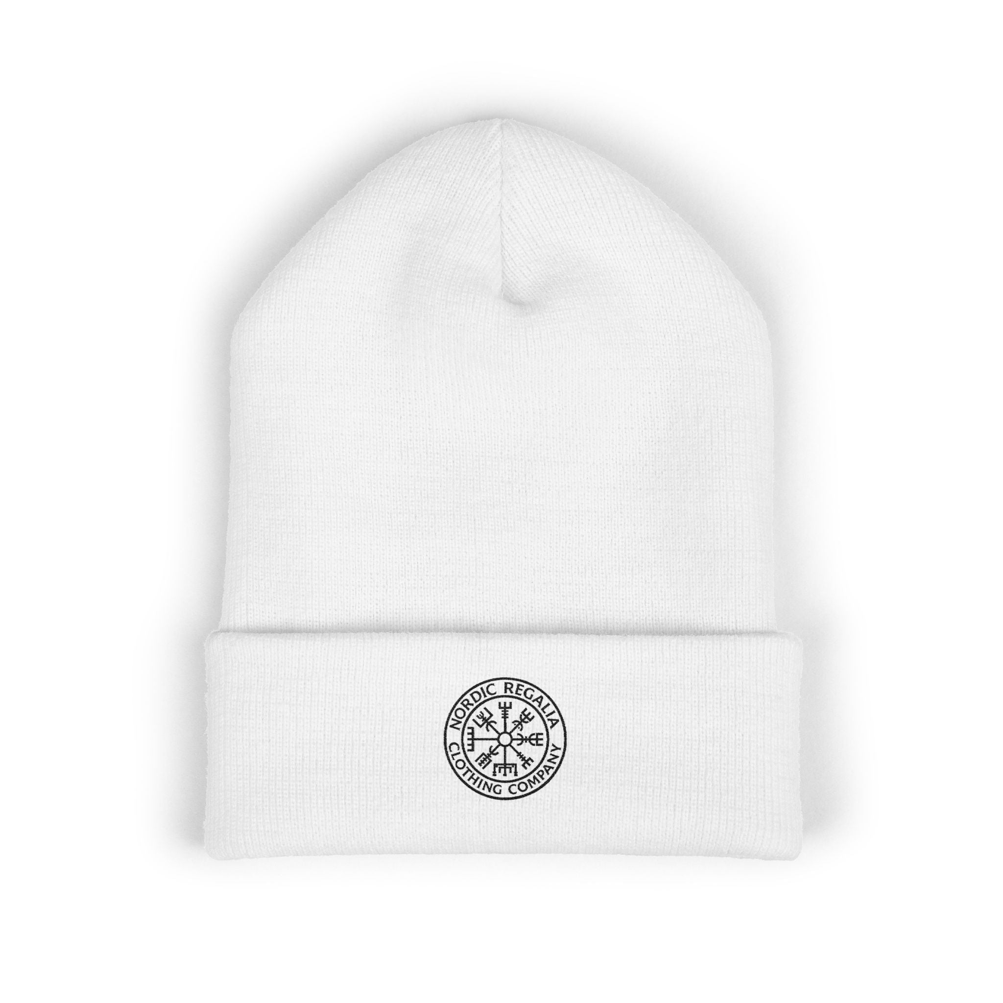 Embroidered Logo Cuffed Beanie