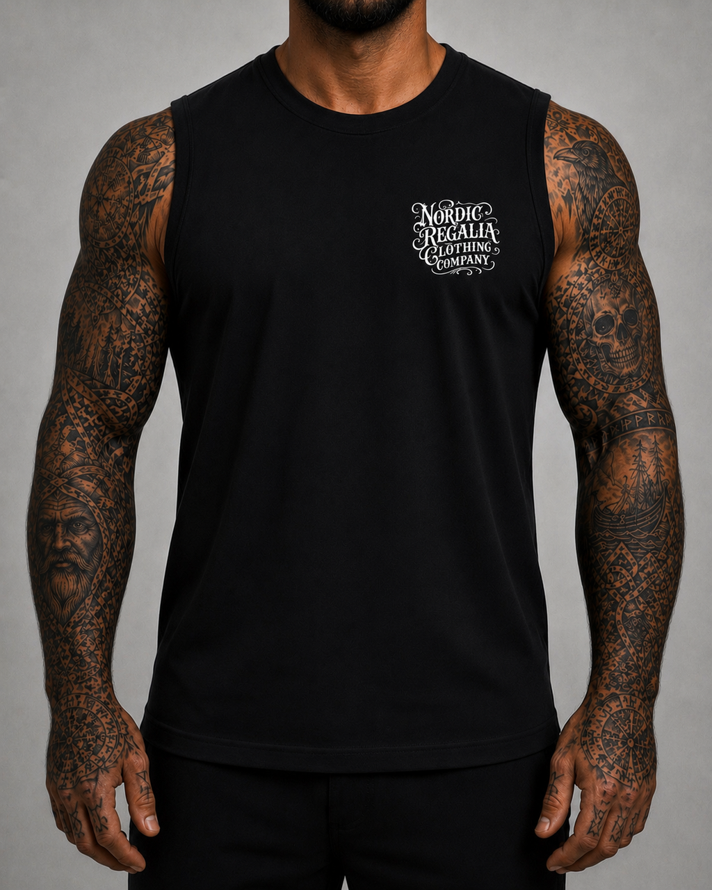 Nordic Skull Sleeveless Tee