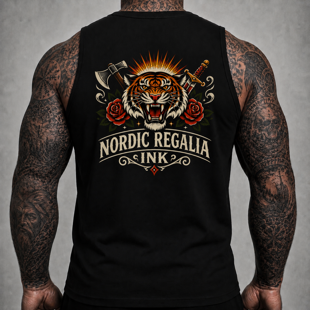 Nordic Regalia Ink Tiger Sleeveless