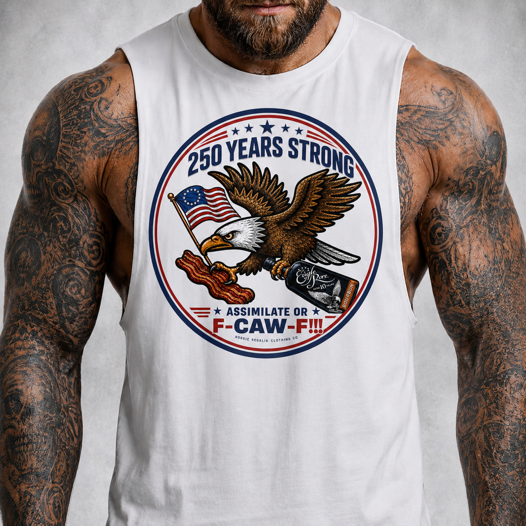 Assimilate or F-CAW-F Muscle Shirt