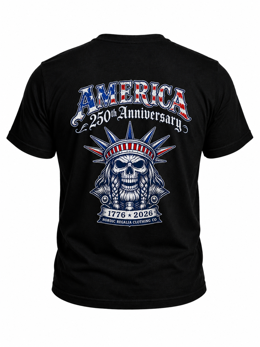 250th Patriotic Skull Tee