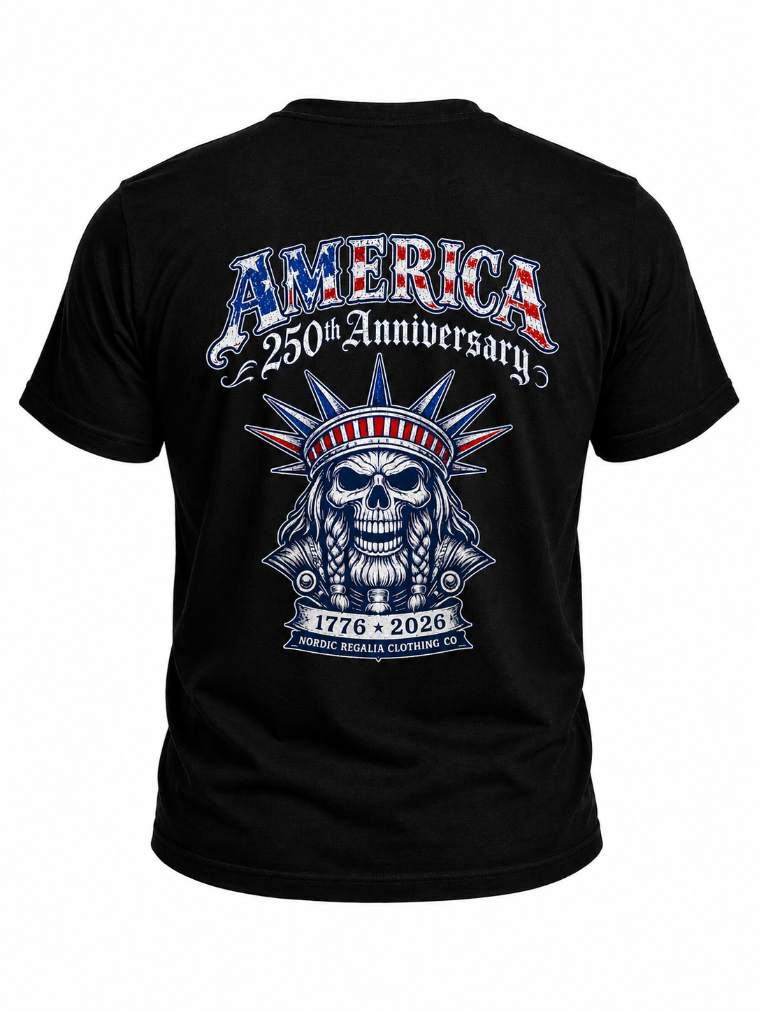 250th Patriotic Skull Tee