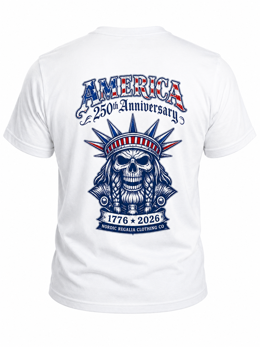 250th Patriotic Skull Tee