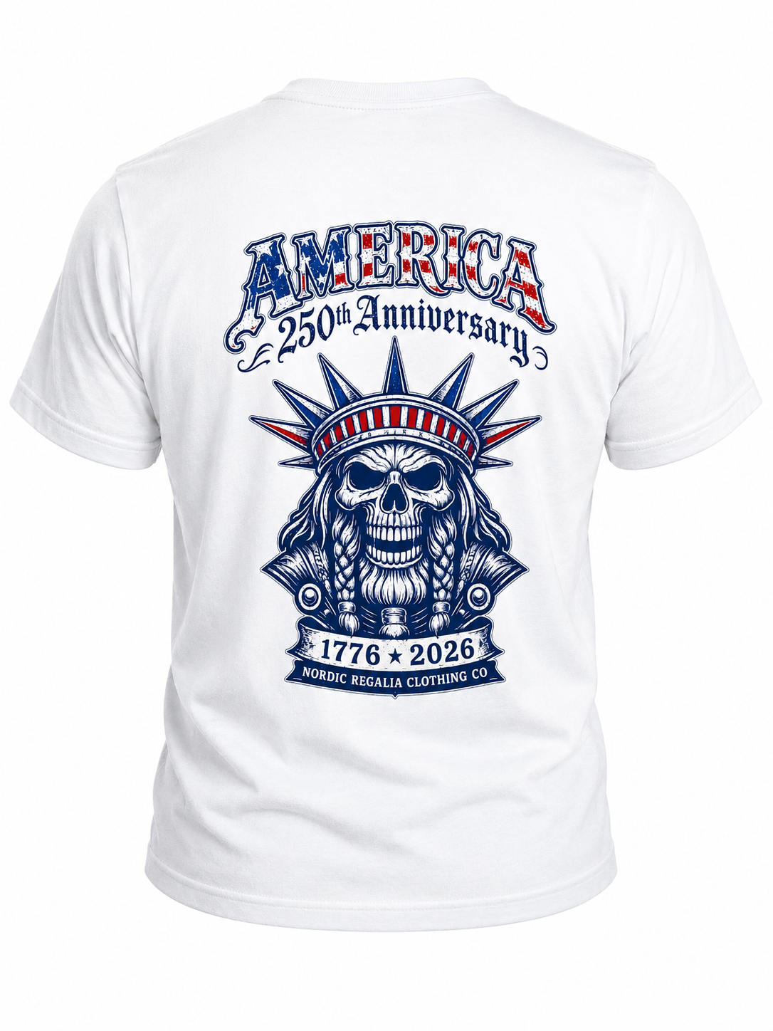 250th Patriotic Skull Tee