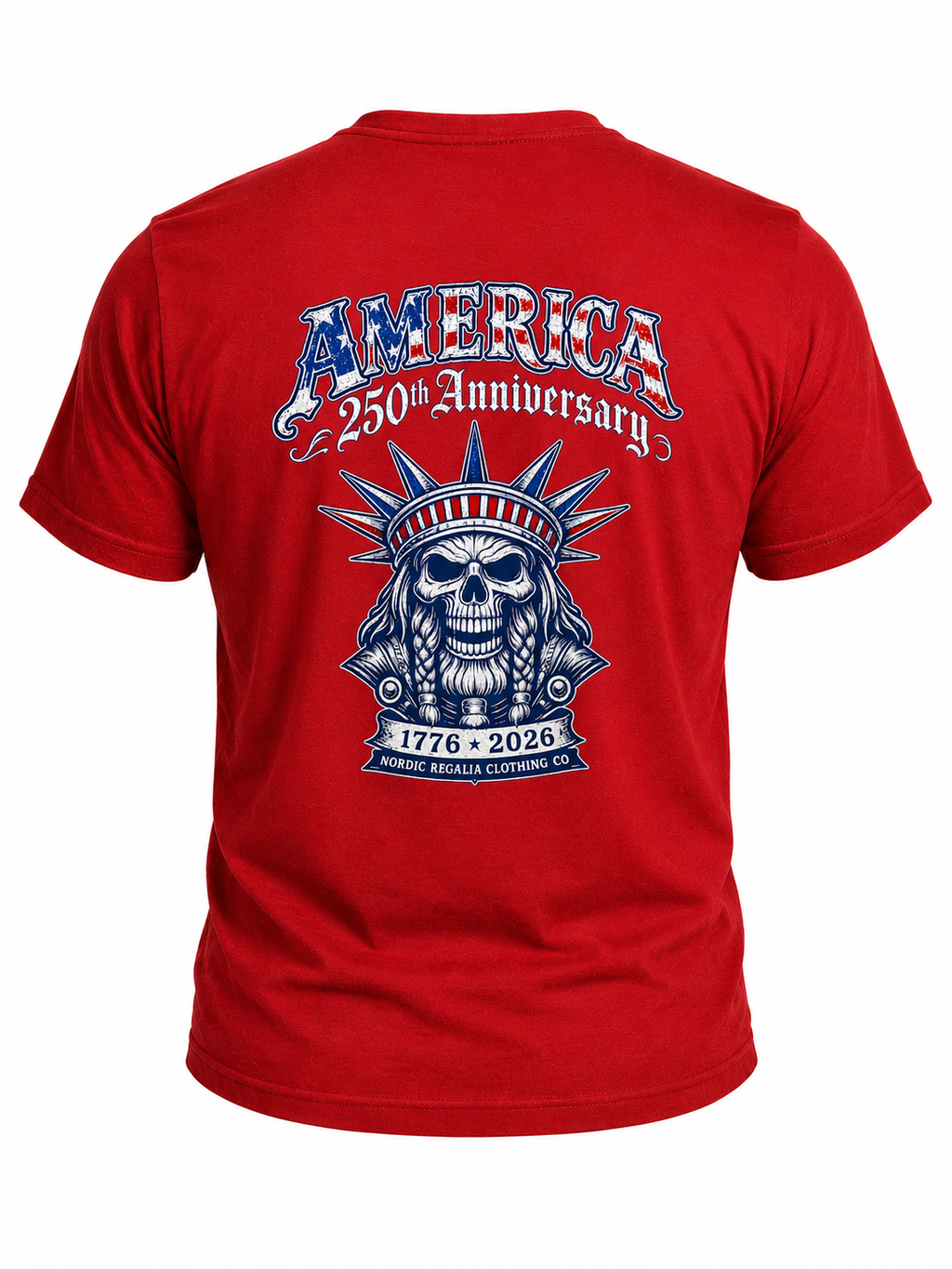 250th Patriotic Skull Tee