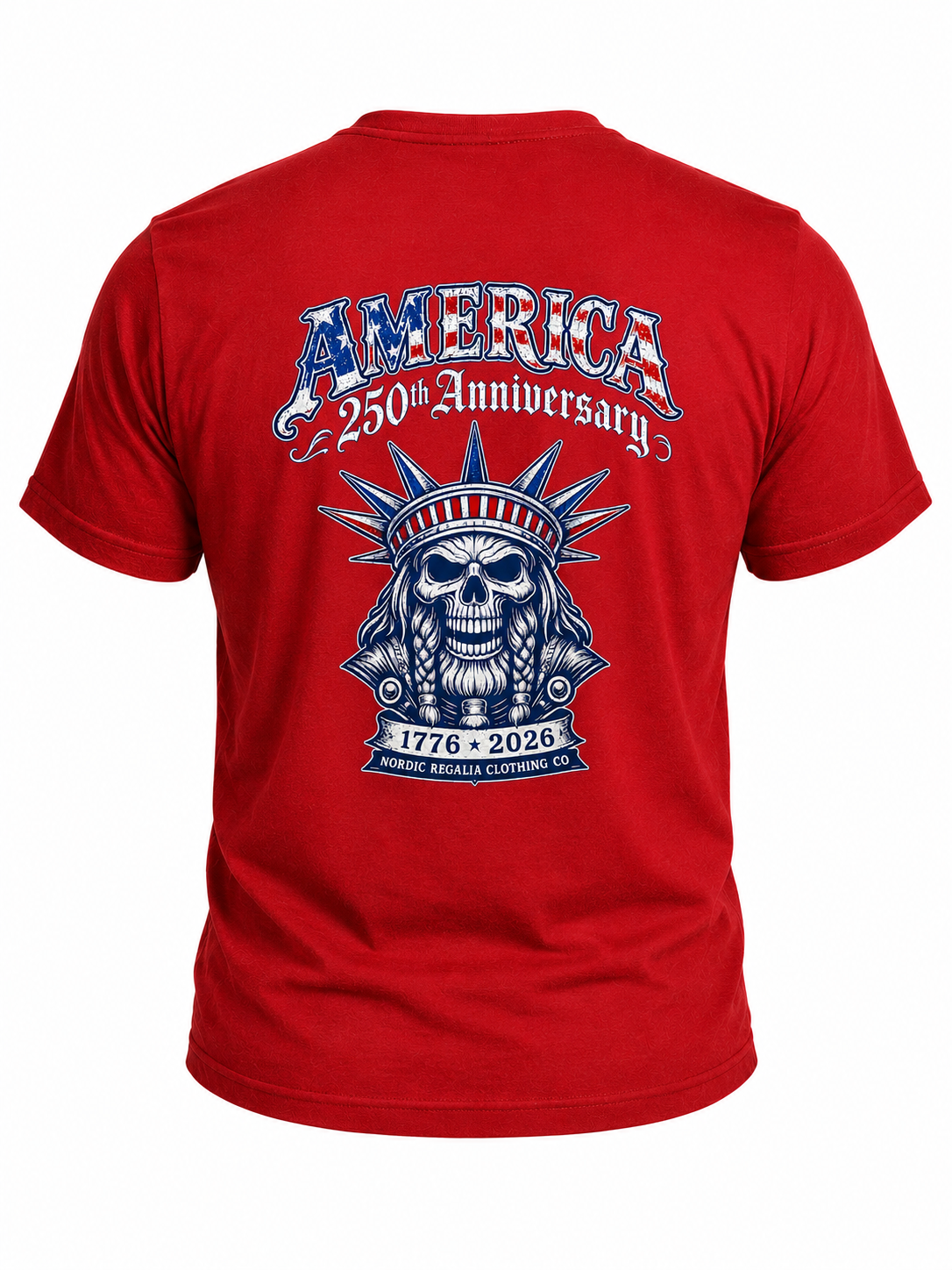 250th Patriotic Skull Tee