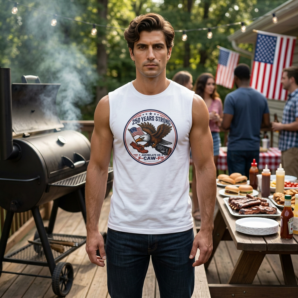 Assimilate or F-CAW-F Muscle Shirt