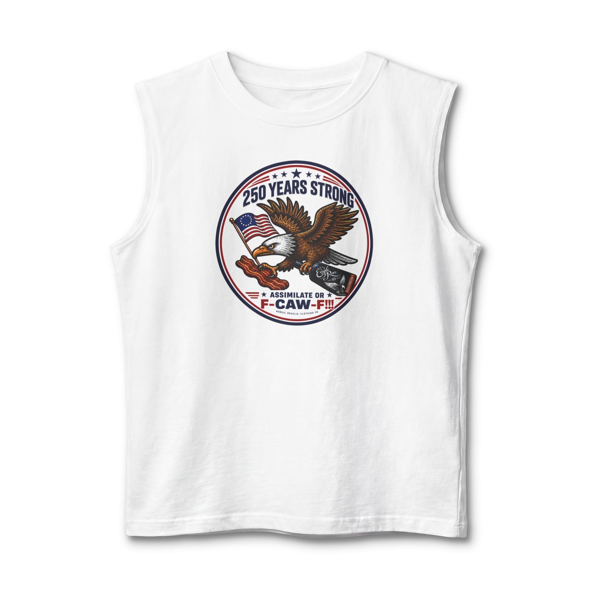 Assimilate or F-CAW-F Muscle Shirt