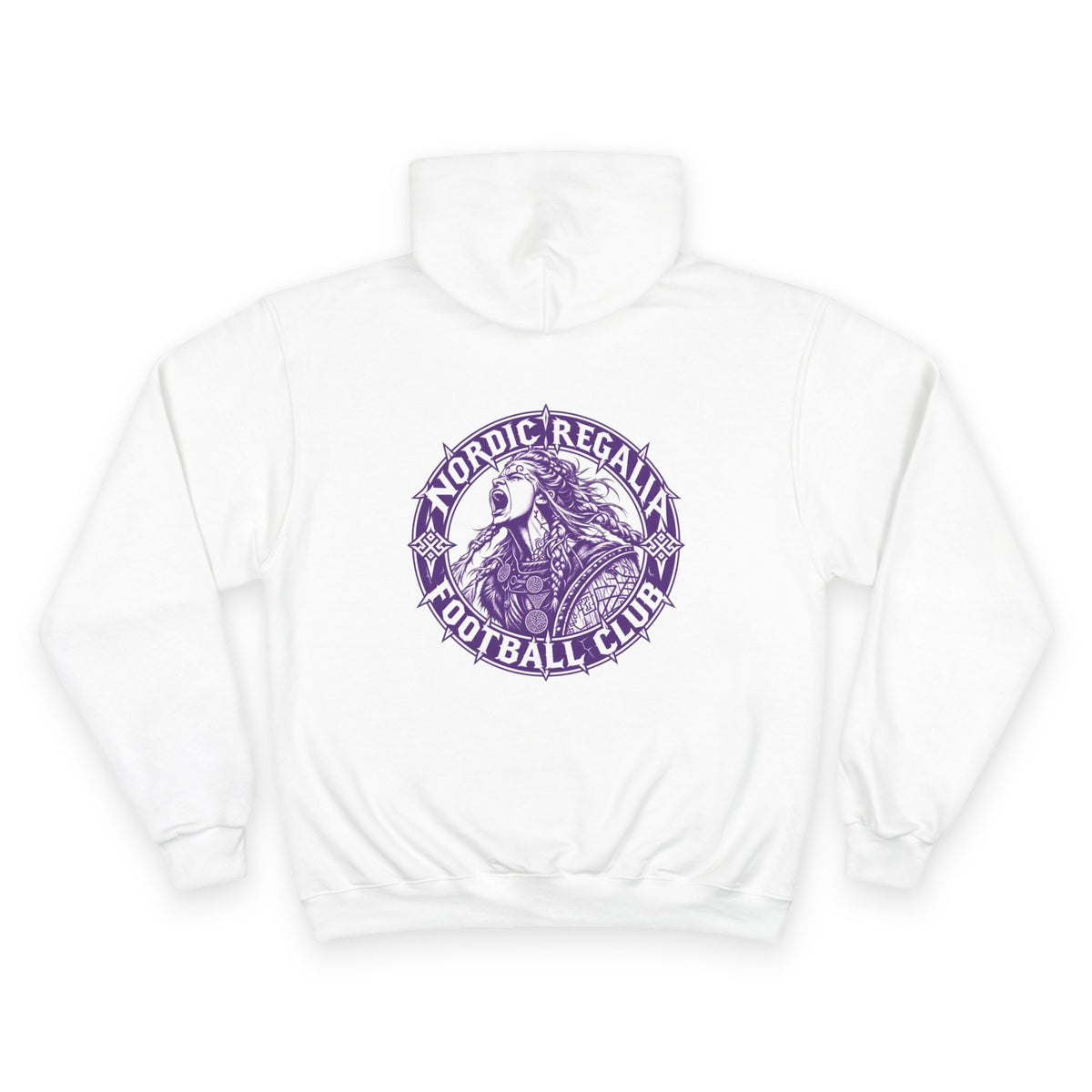 Nordic Regalia Football Club Shield Maiden Hoodie
