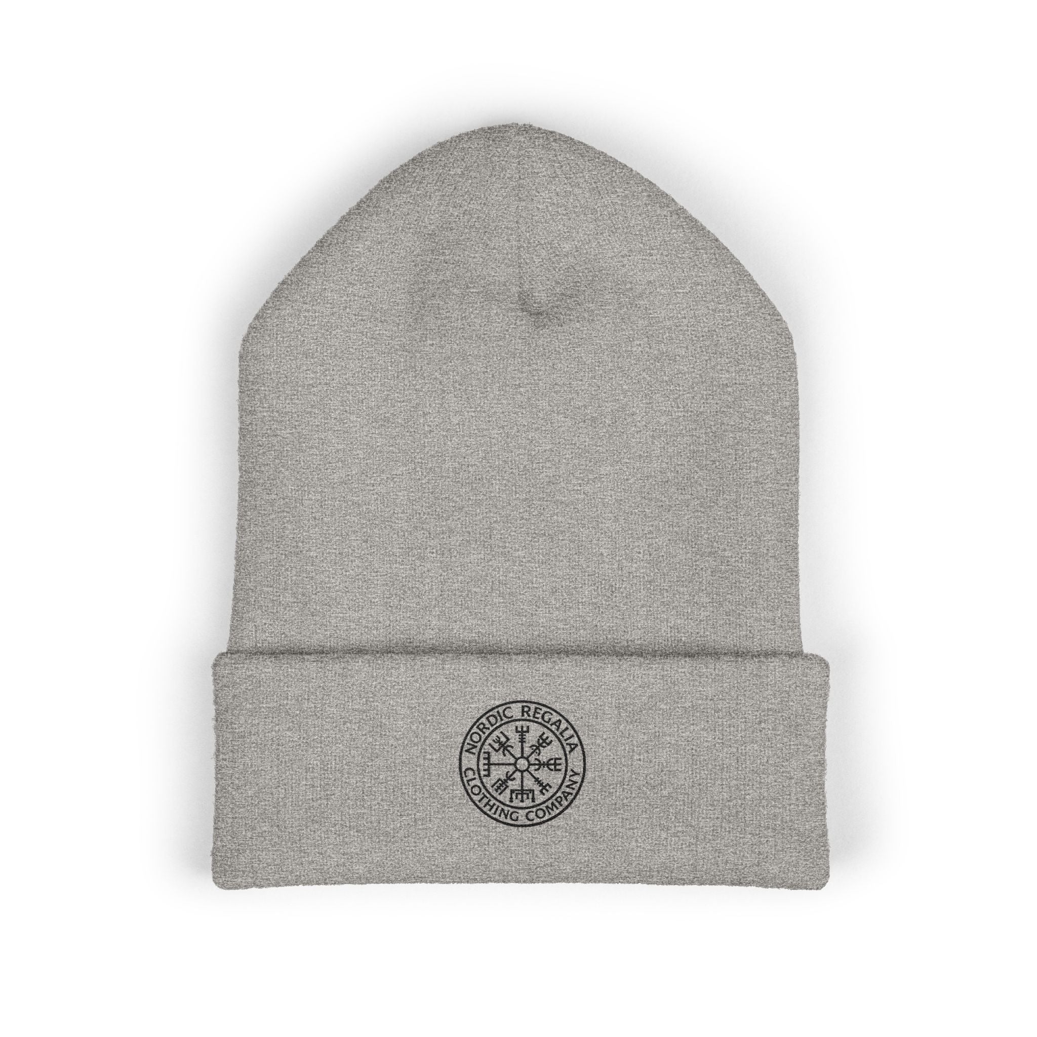 Embroidered Logo Cuffed Beanie