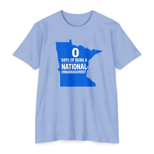 0 Days of Being a National Embarrassment