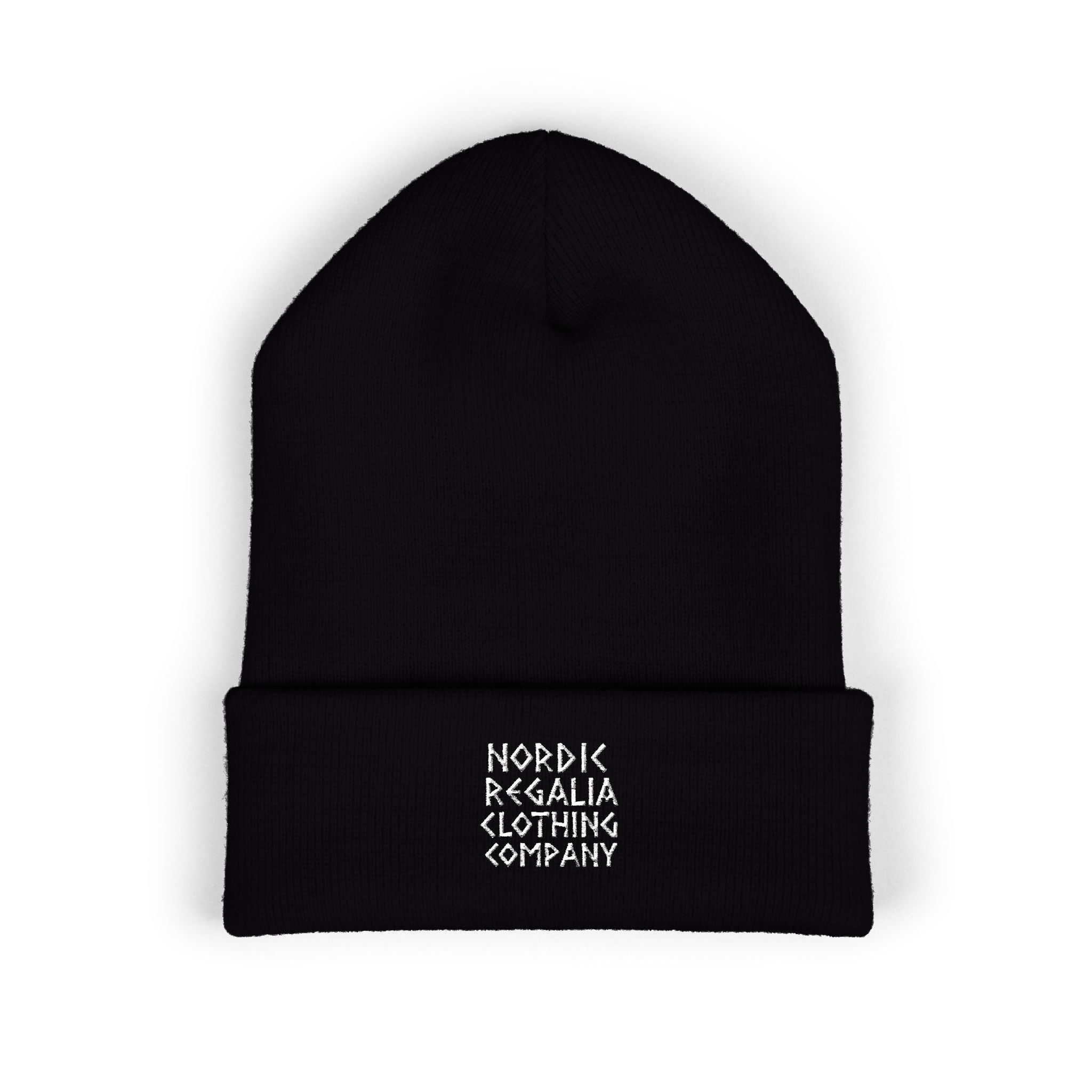 Embroidered Cuffed Beanie