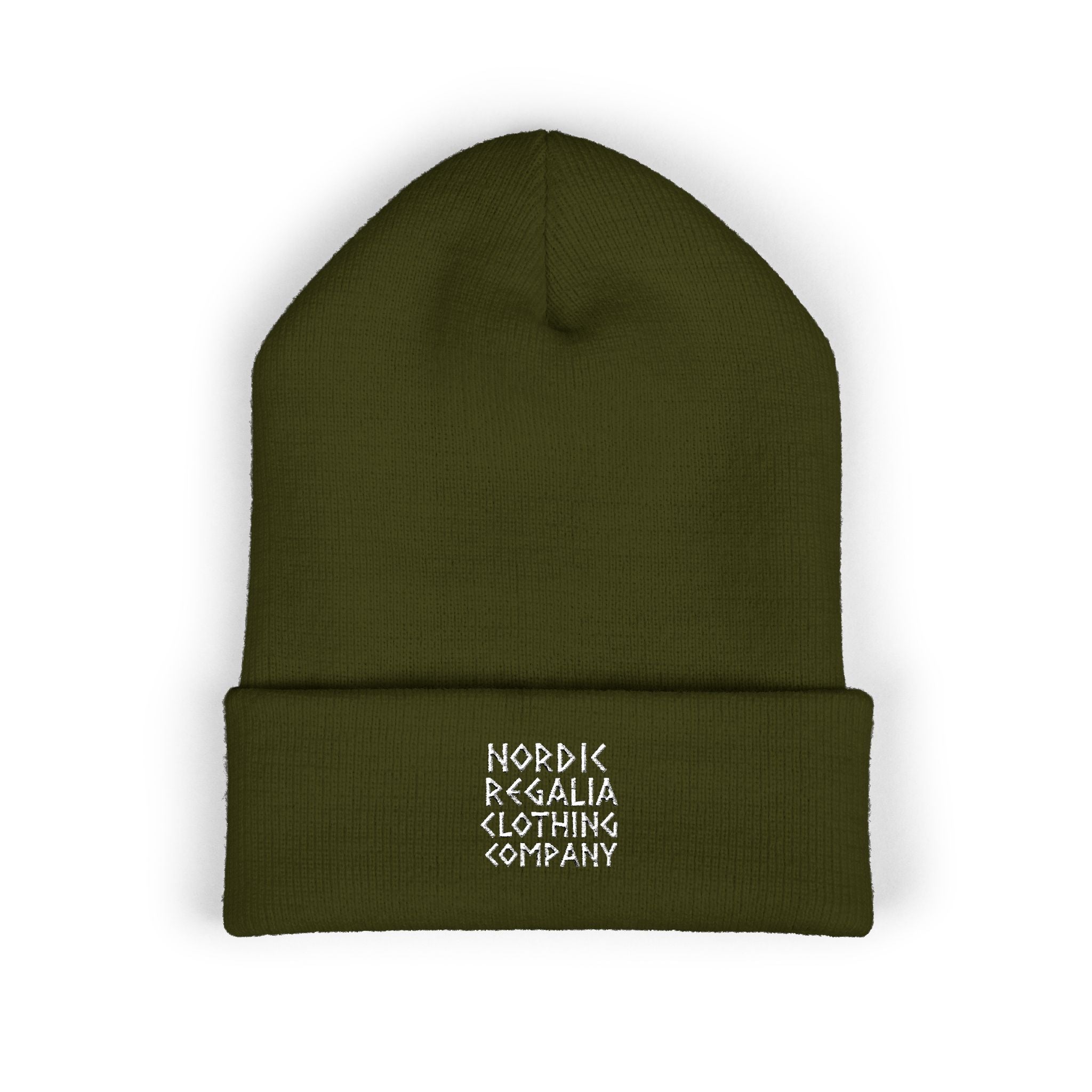 Embroidered Cuffed Beanie